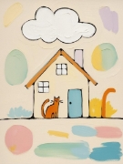 Image de Écogouache 1 litre rose